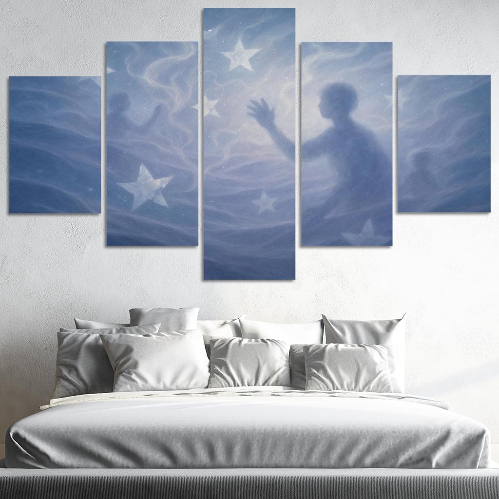 Resonant Echoes Of Forgotten Dreams Multi-panel Paintings