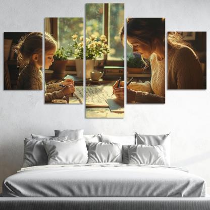 Love Letters A Mothers Written Wisdom Custom Paintings Frame