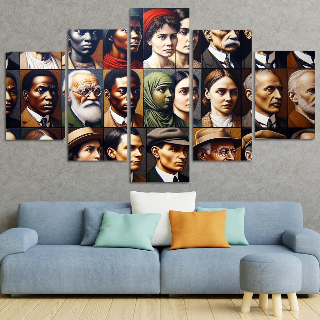 Reimagining Freedom Art And Social Justice Custom Paintings Frame