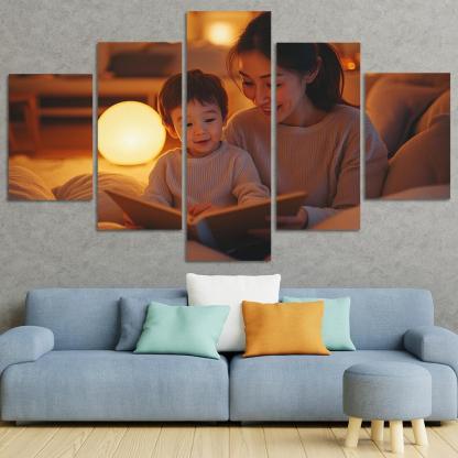 The Gift Of Storytelling Tales Of Love Custom Paintings Frame