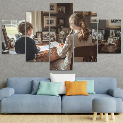 Letters To The Future A Mother's Legacy Canvas Paintings Frame