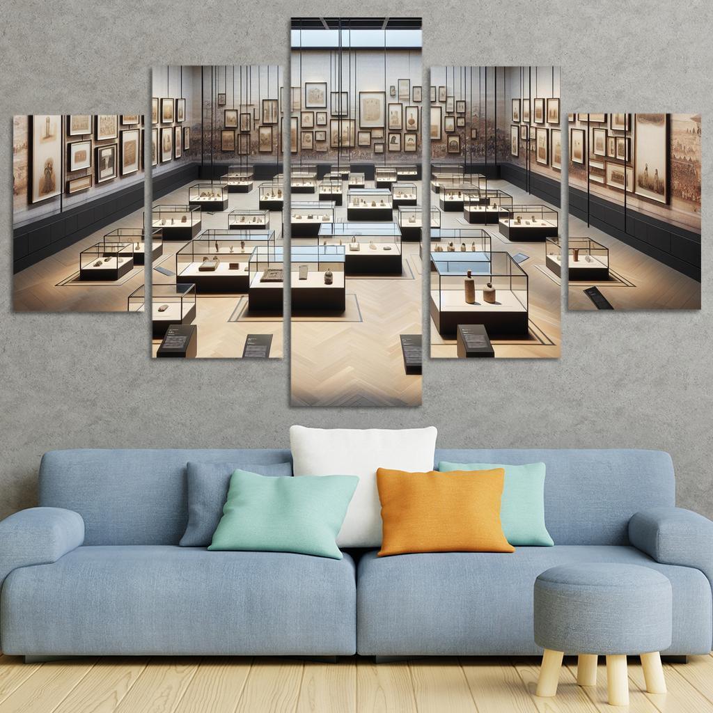 Stolen Heritage The Fight for Cultural Repatriation 5 Piece HD Canvas Wall Art-Original Frame