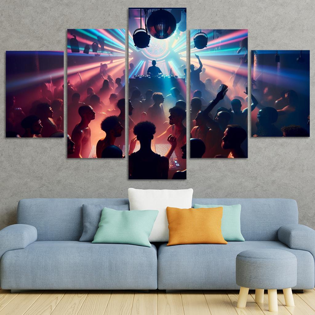 Techno Soundscape Experience Premium Artwork Frames