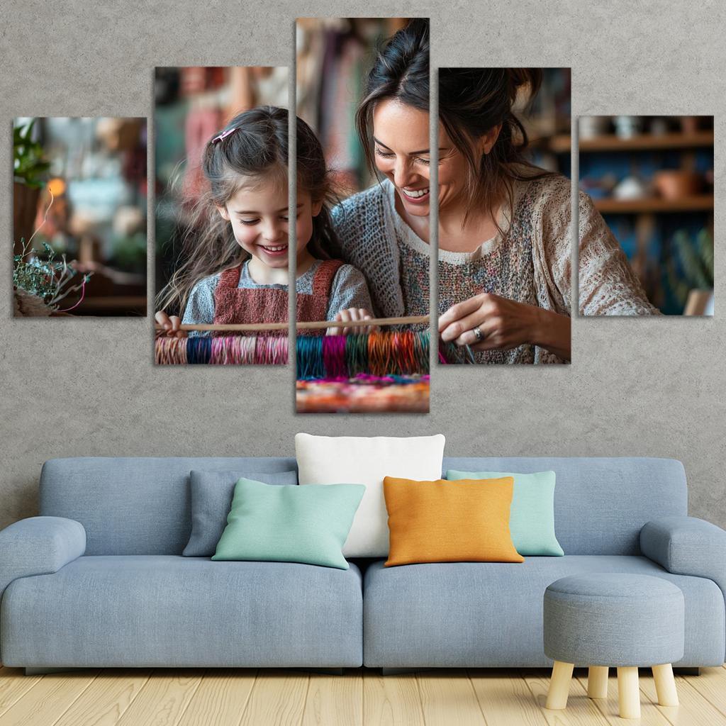Woven Threads The Fabric Of A Mother's Love One-piece Frames