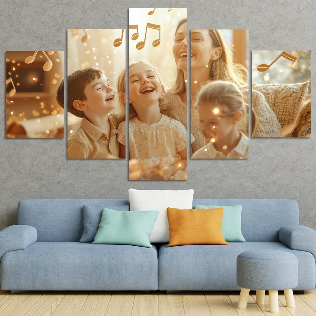 A Symphony Of Love Music That Connects Custom Paintings Frame