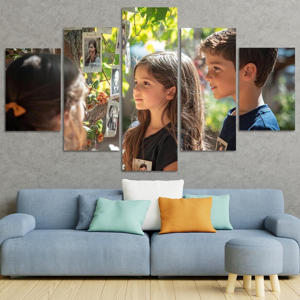 Hearts United The Bond Of Motherhood Custom Paintings Frame