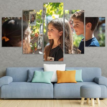 Hearts United The Bond Of Motherhood Custom Paintings Frame