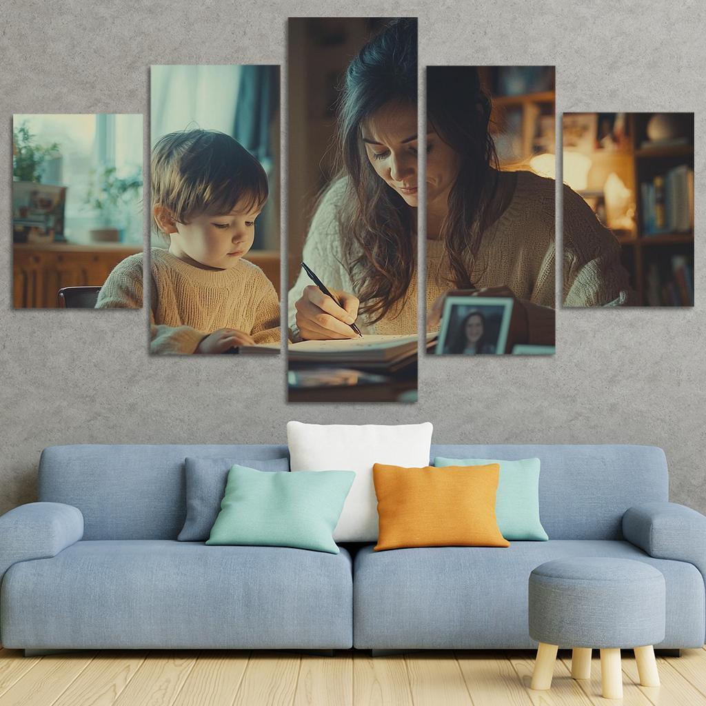The Diary Of Love A Mother's Written Journey One-piece Frames