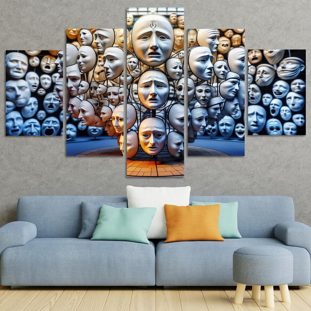 Beyond The Labels Understanding Mental Health Custom Paintings Frame