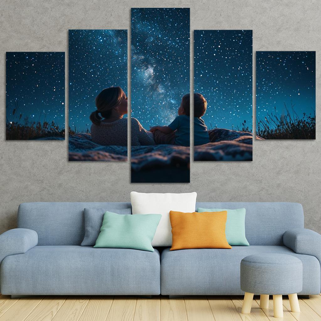Guiding Stars The Wisdom Of A Mother Canvas Paintings Frame