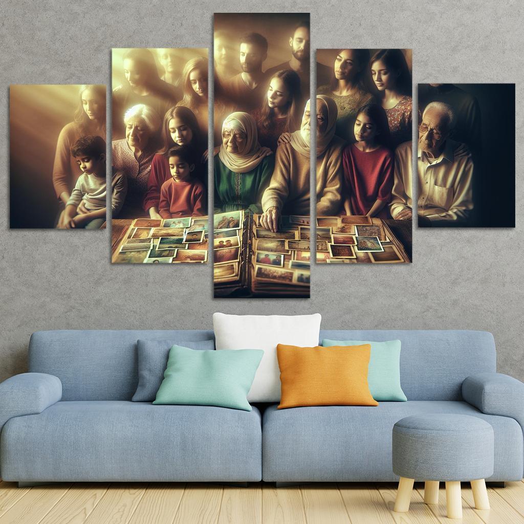 Fading Memories The Impact Of Climate Change Custom Paintings Frame