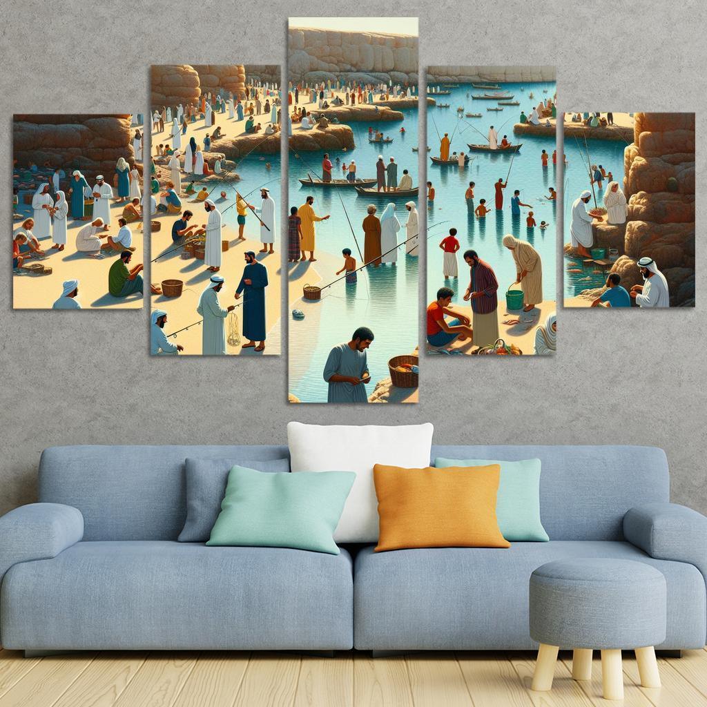 Fisherman's Cove Bounty Of The Sea Premium Artwork Frames