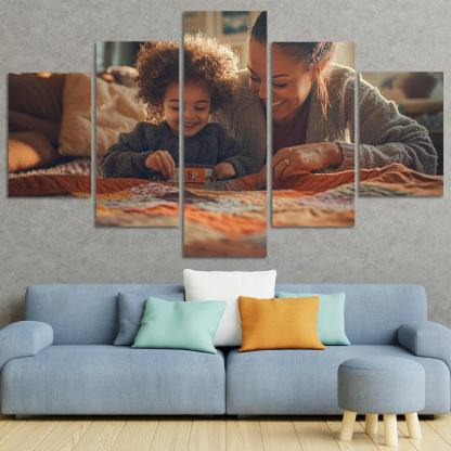 The Fabric Of Life A Mothers Threads Custom Paintings Frame