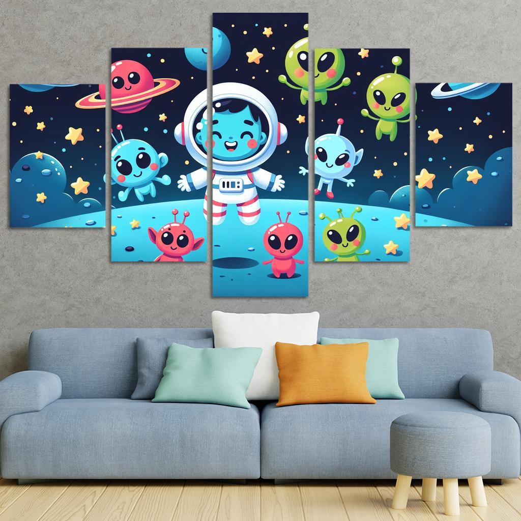 Silly Space Adventure Premium Artwork Frames