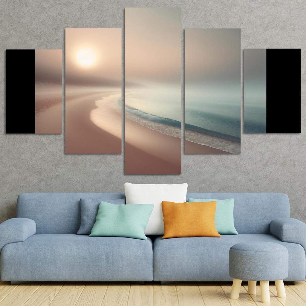 Misty Isle Beach Premium Artwork Frames