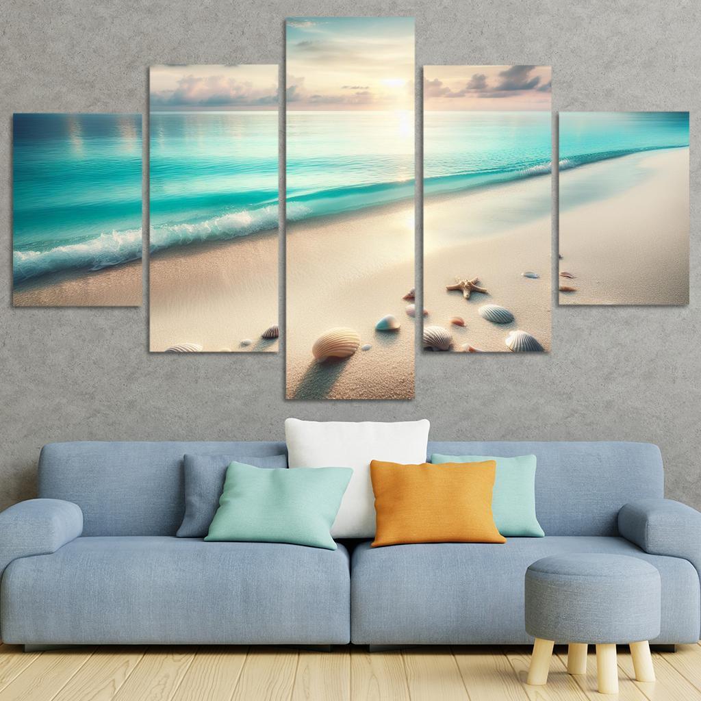 Serene Waters Quiet Coastal Escape Premium Artwork Frames