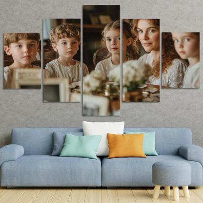 Echoes Of The Past A Mothers Legacy Custom Paintings Frame