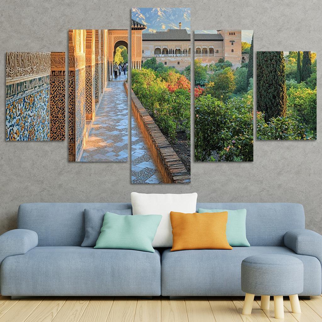 Alhambra Abstract Paintings Frame