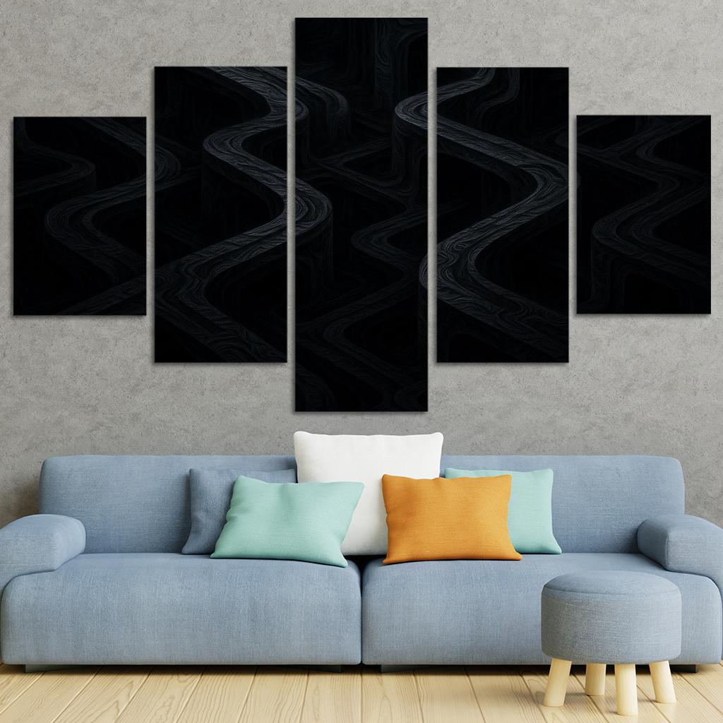 Labyrinth Of Shifting Shadows Premium Artwork Frames