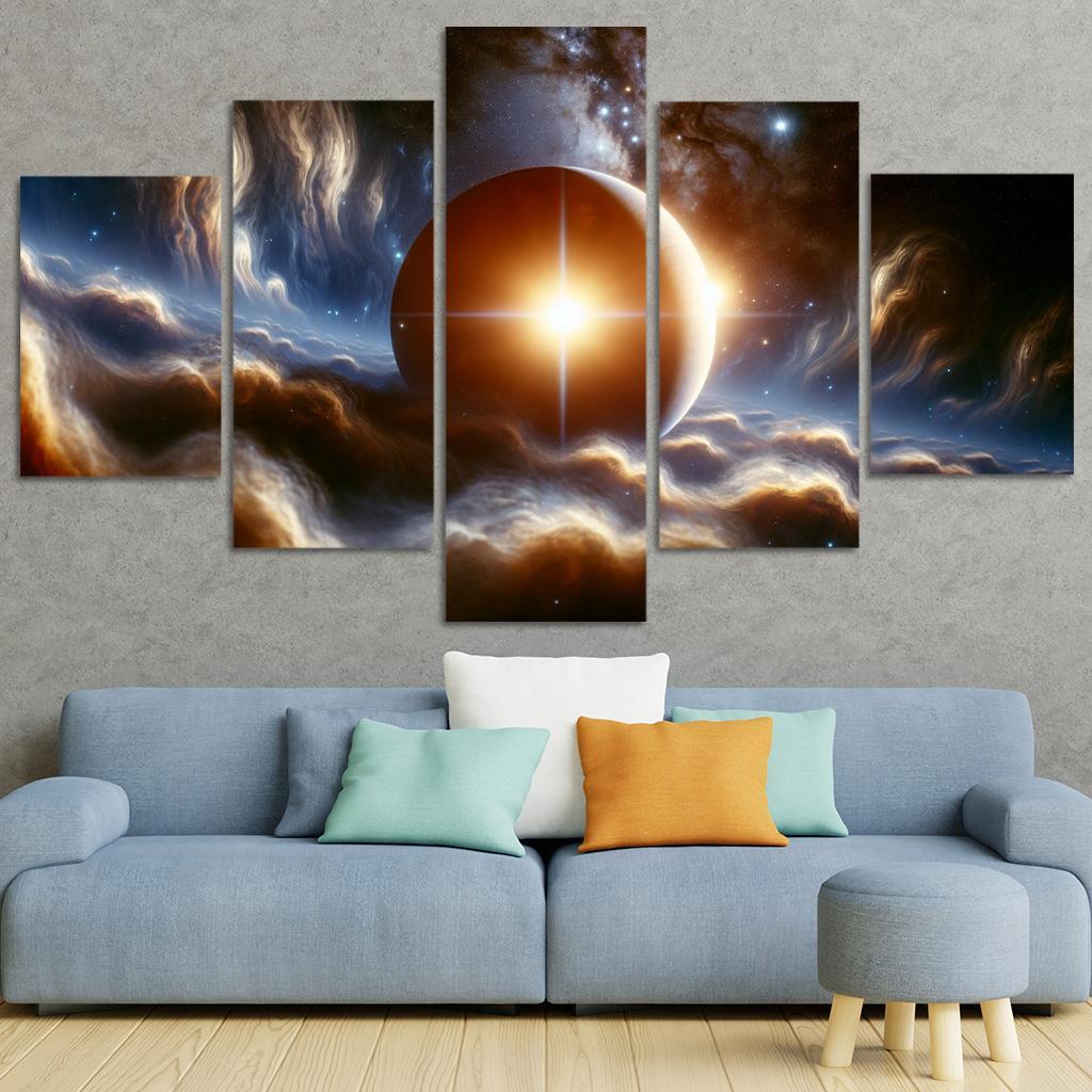 The Fascinating World Of Brown Dwarfs Abstract Paintings Frame