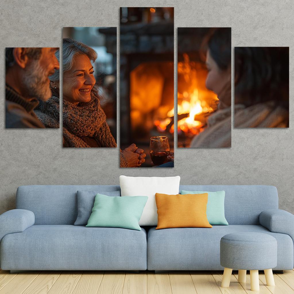 Stories Of Love A Mothers Journey Modern Paintings Frame