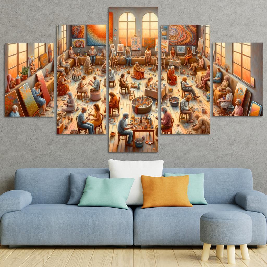 Healing Through Creativity The Power Of Art Therapy Custom Paintings Frame