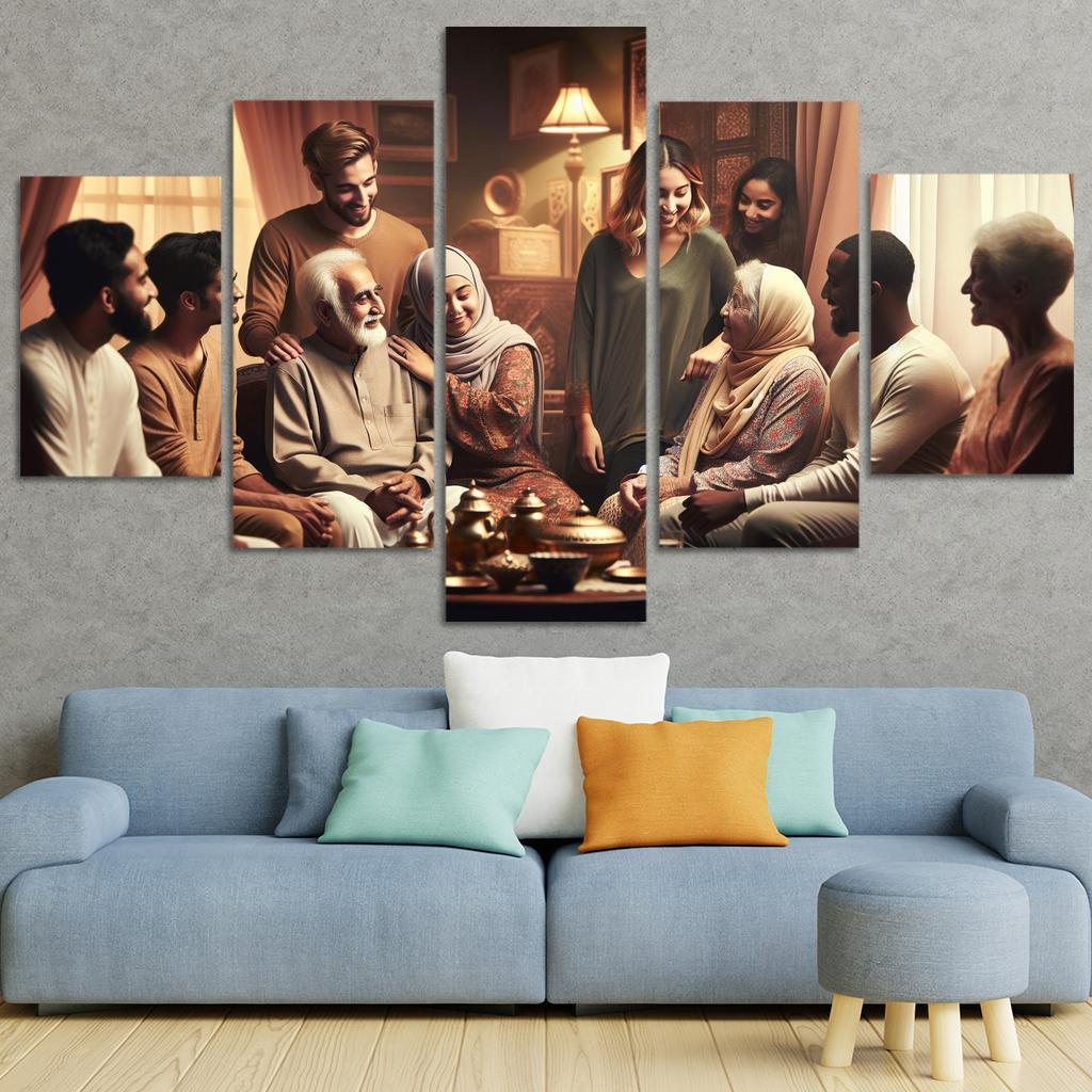Elders Of Wisdom Respecting Our Aging Population Custom Paintings Frame