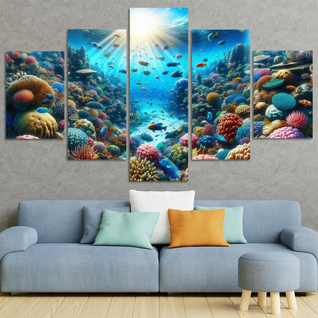 Mystic Waters An Adventure Seekers' Cove Custom Paintings Frame