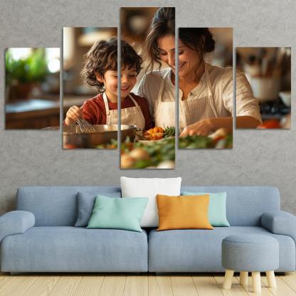 The Heart Of Home A Mothers Unconditional Love Canvas Paintings Frame