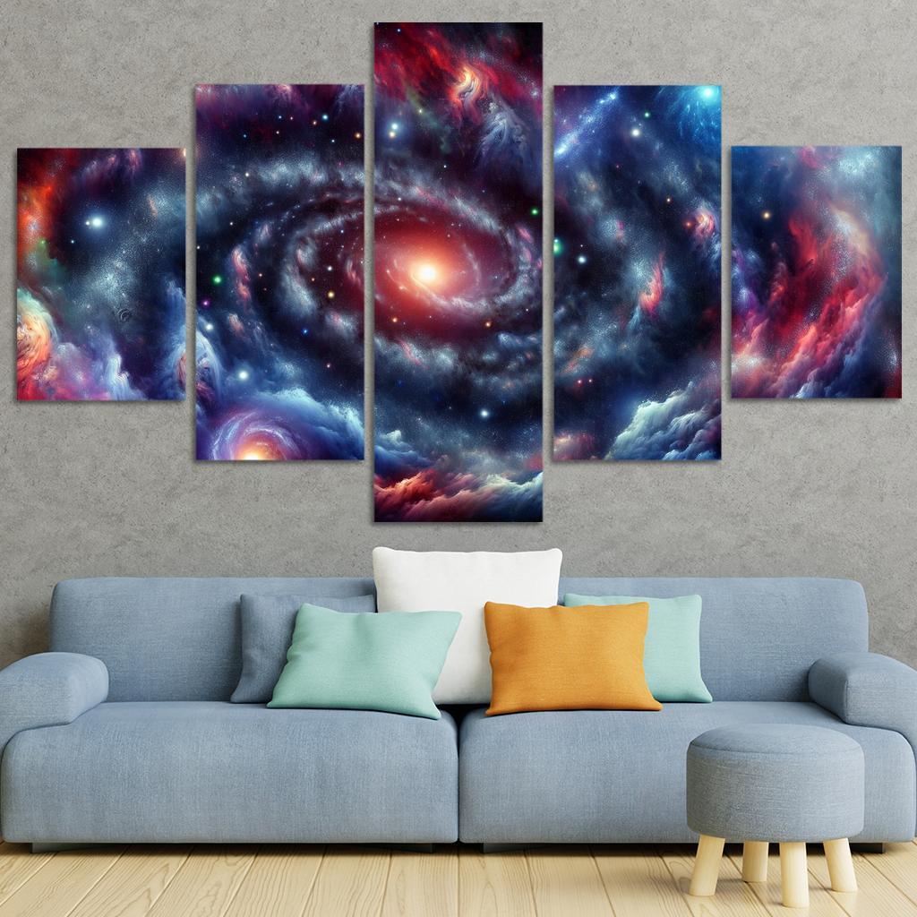 The Enigma Of Dark Energy Abstract Paintings Frame