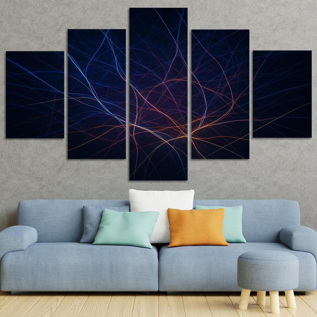 Infinite Threads Of Consciousness Oil Paintings Frame