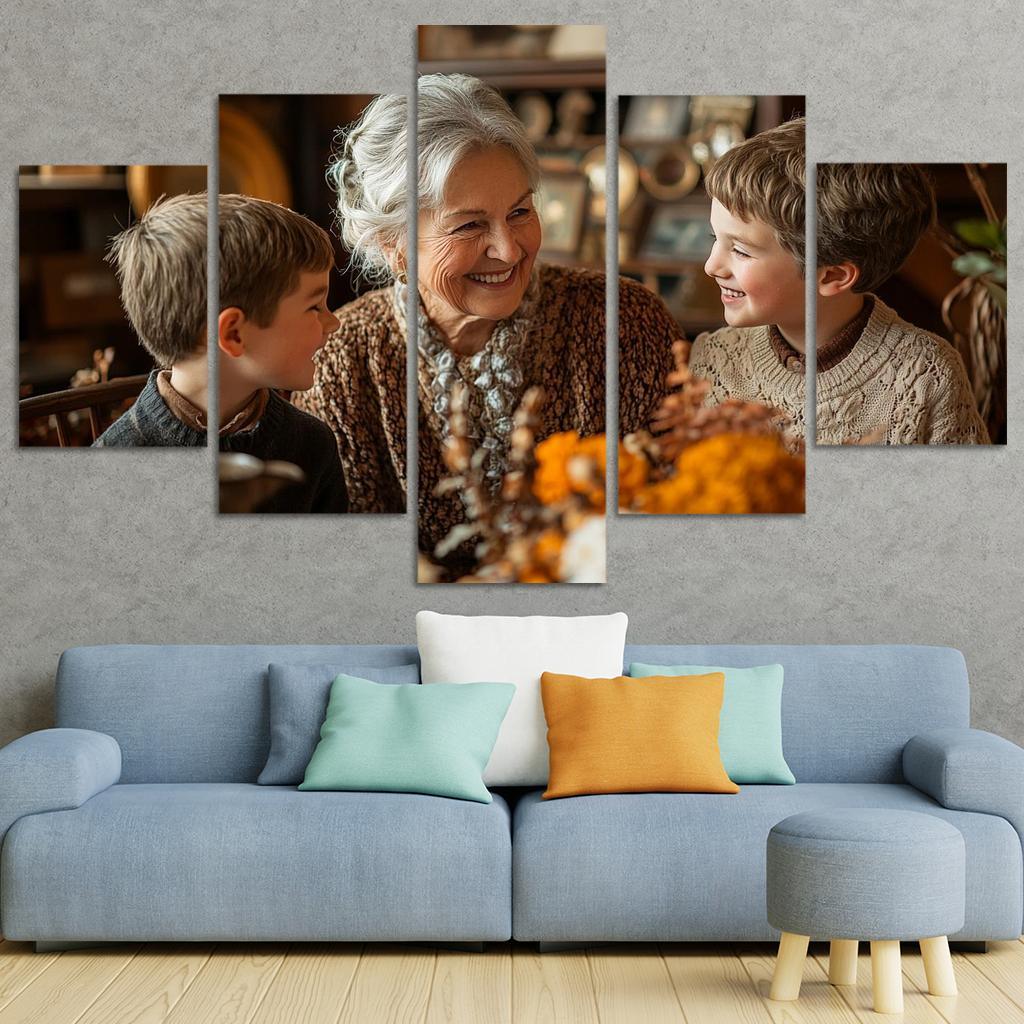 Timeless Bonds A Mothers Enduring Legacy Canvas Paintings Frame