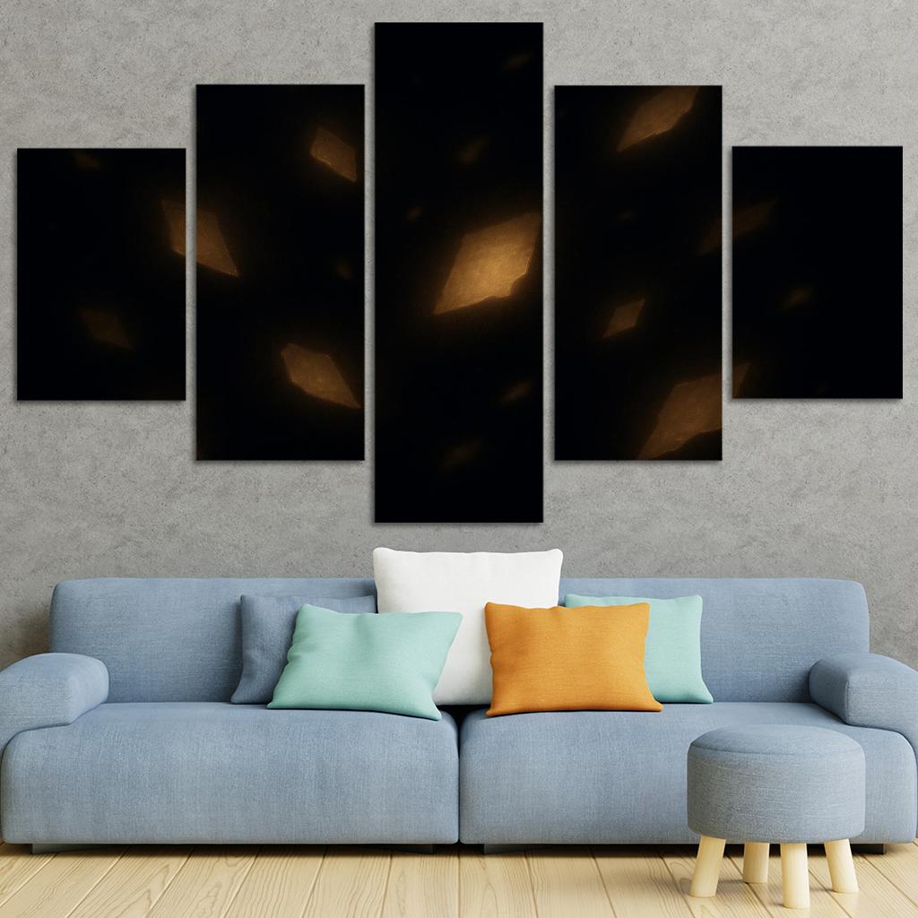 Fragments Of Eternal Whispers Oil Paintings Frame