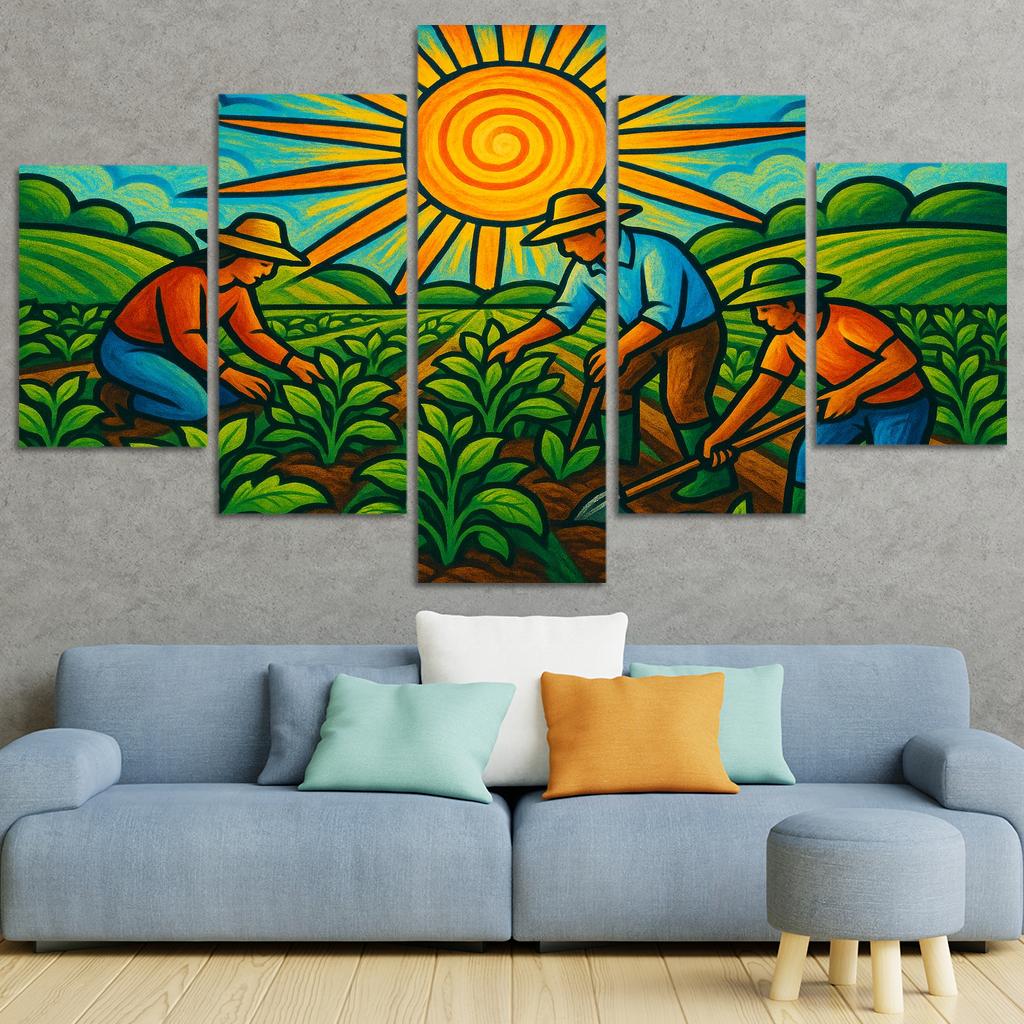 Seeds Of Change Art Advocating Sustainable Agriculture Premium Artwork Frames