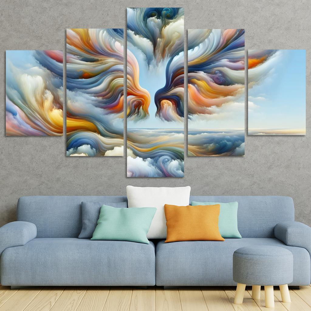 Wings Of Reflection Premium Artwork Frames