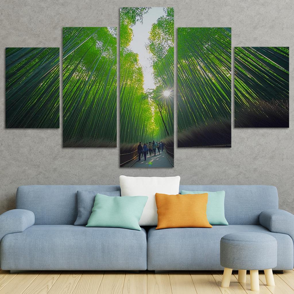 Bamboo Forest One-piece Frames