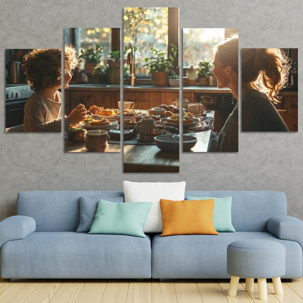Cherished Conversations The Heart Of Dialogue Custom Paintings Frame