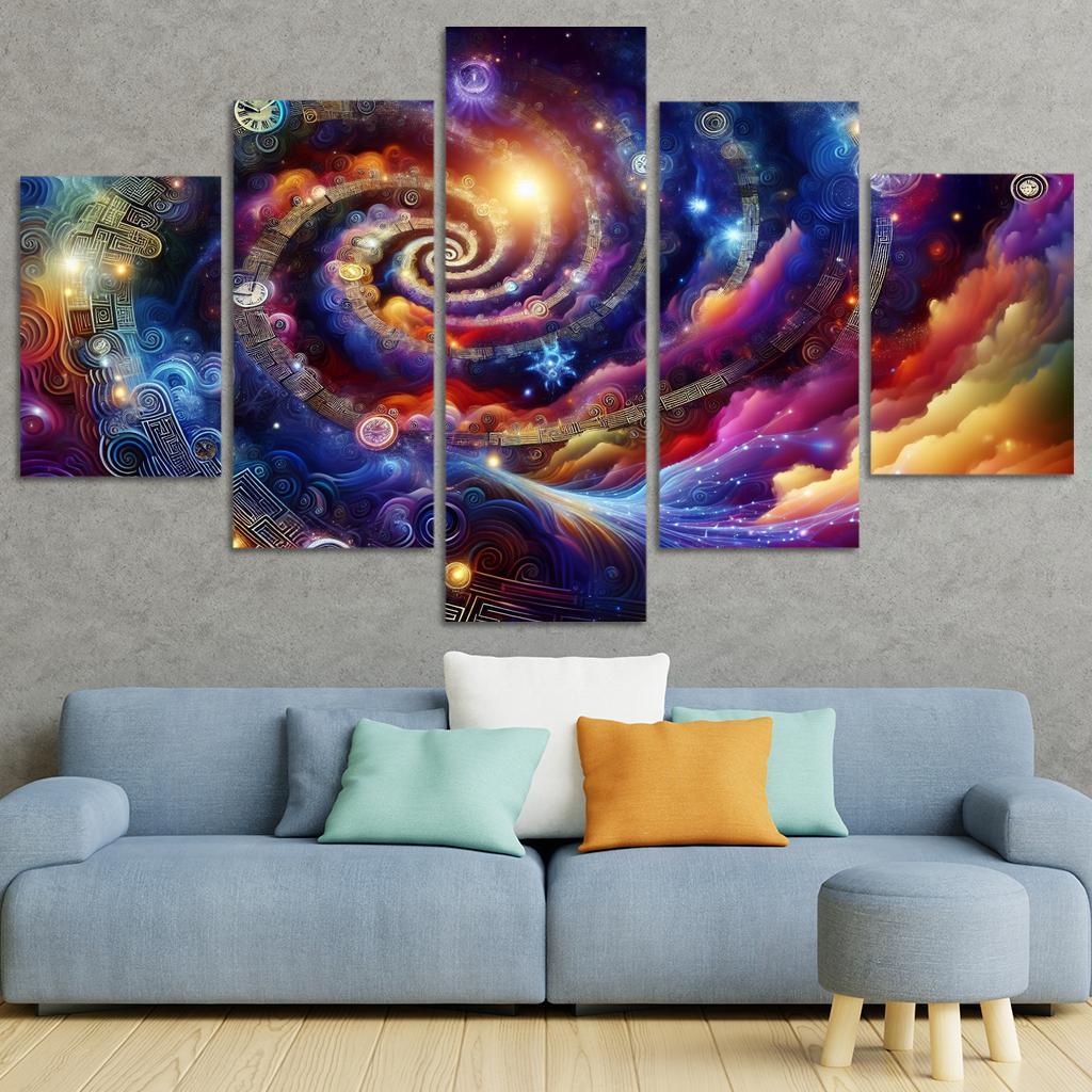 Labyrinth Of Time And Space Premium Artwork Frames