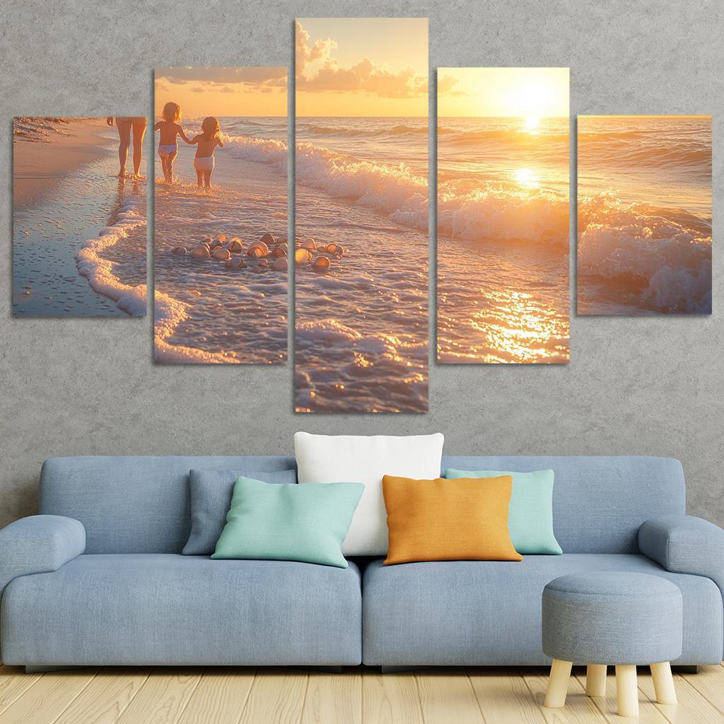 Waves Of Love The Depth Of Motherhood Custom Paintings Frame