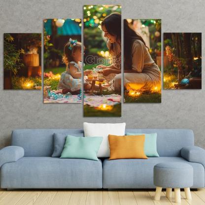 Moments Of Magic A Mothers Enchantment Custom Paintings Frame