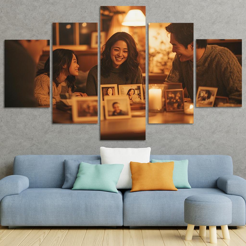 Heartfelt Connections A Mothers Legacy Modern Paintings Frame