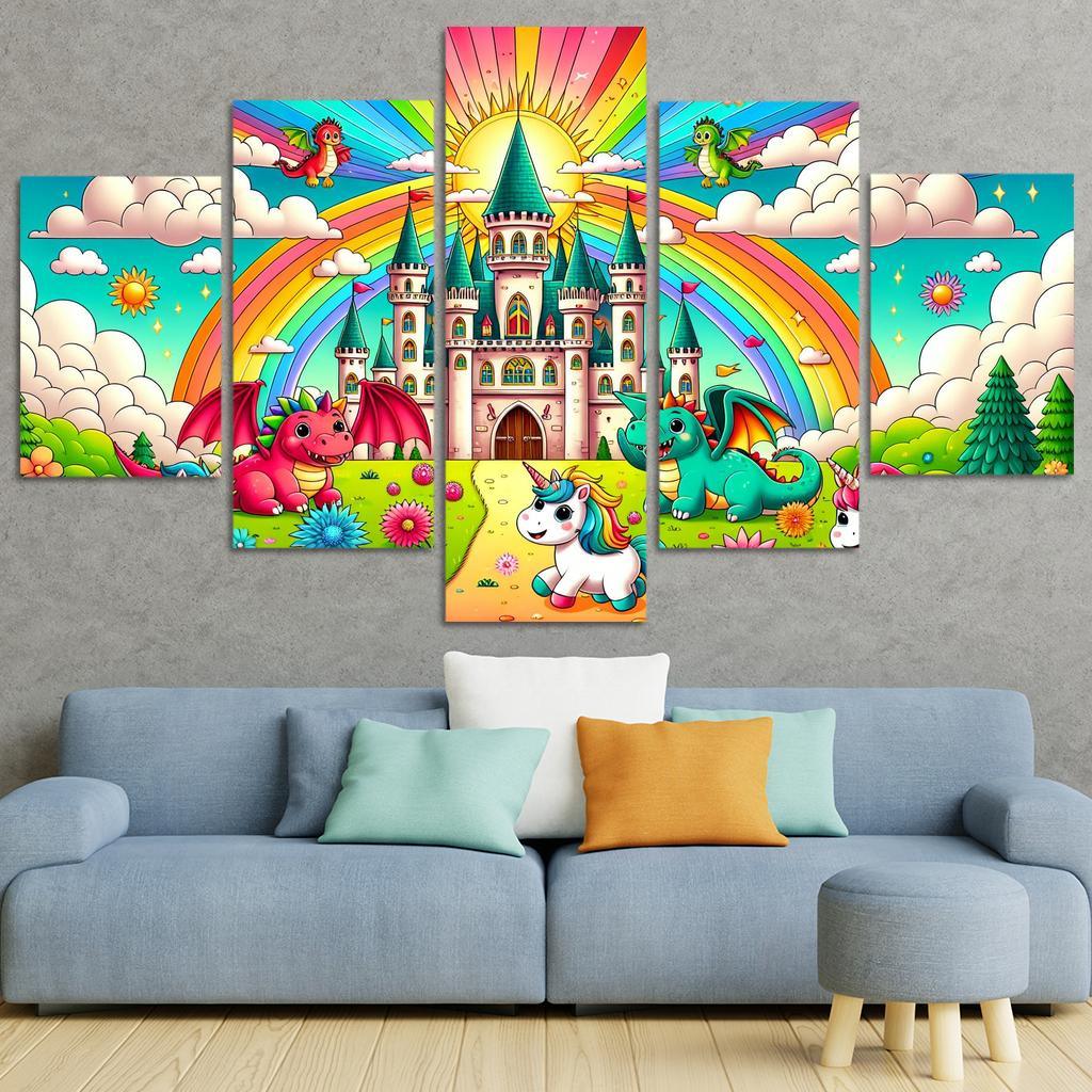 Fantasy Castle Adventure Premium Artwork Frames