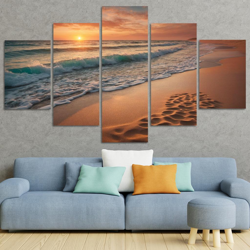 The Enchanted Shores Of Golden Dunes Art Trends