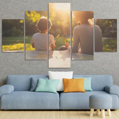 The Map Of Memories Navigating A Mothers Love One-piece Frames