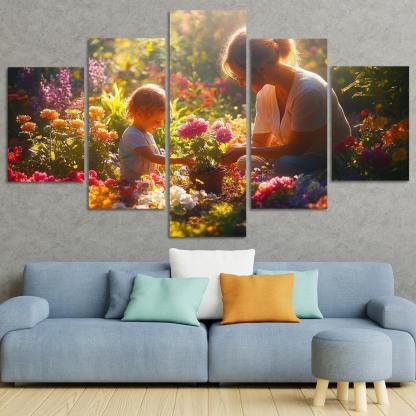 The Garden Of Memories Cultivating Love Custom Paintings Frame