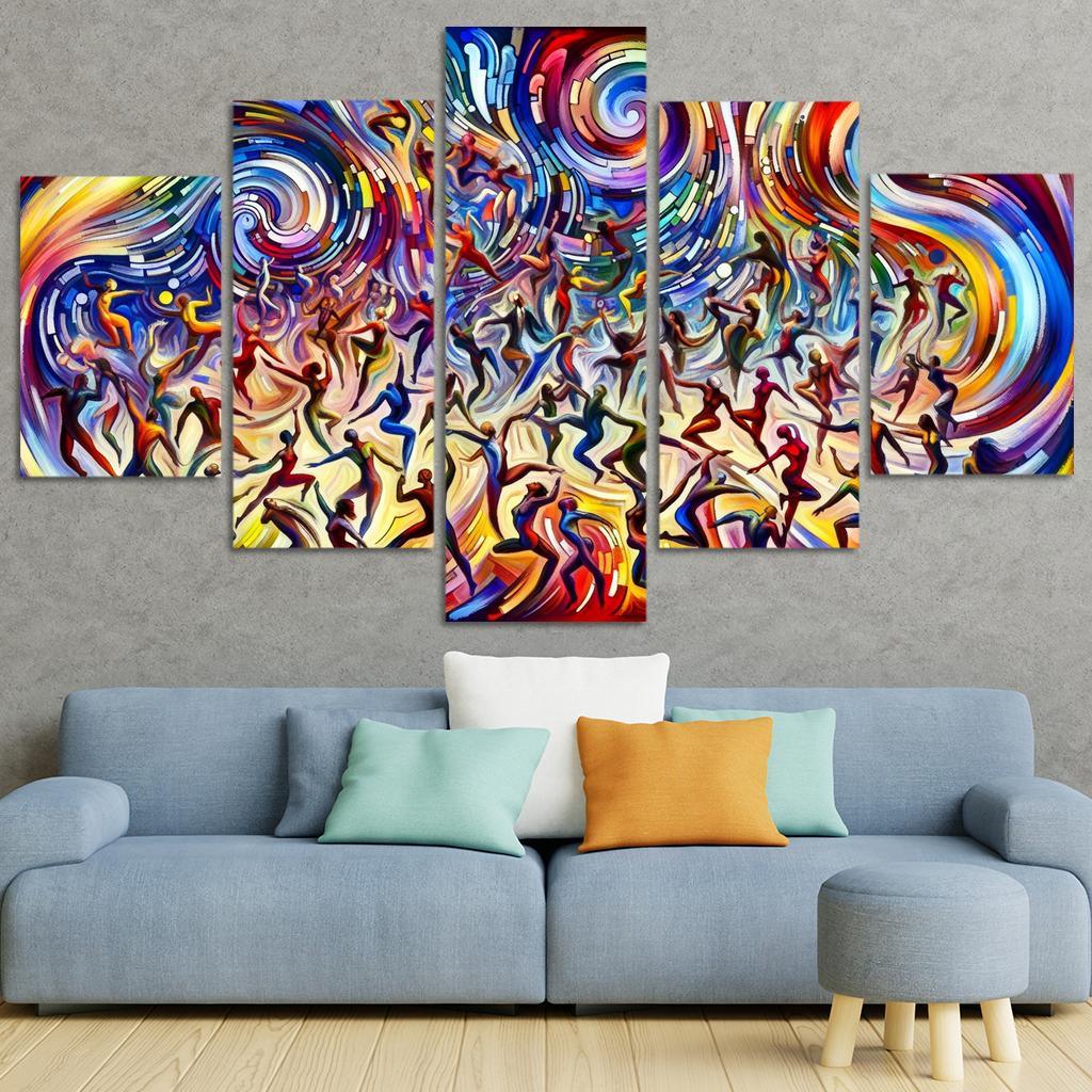 Choreography Of Lifes Journeys Premium Artwork Frames