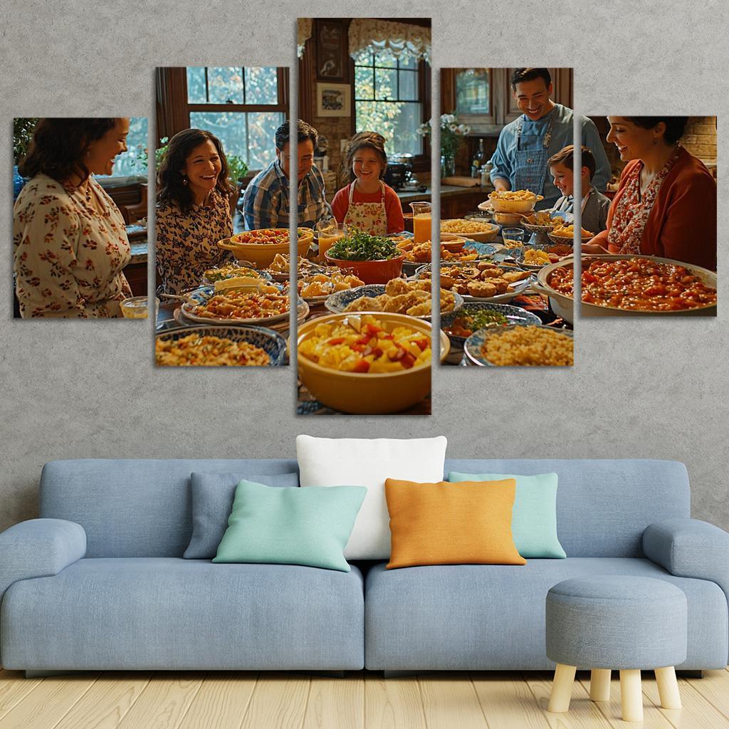 The Love That Nourishes A Mothers Table One-piece Frames