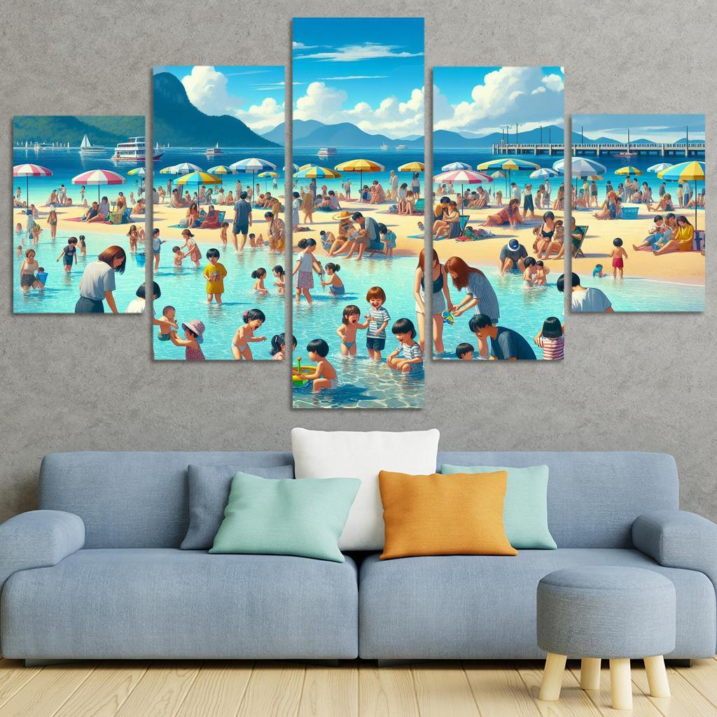 Lagoon Serenity Family-friendly Fun Art Trends