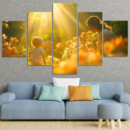 The Sunlight Of Love A Mothers Radiant Spirit One-piece Frames