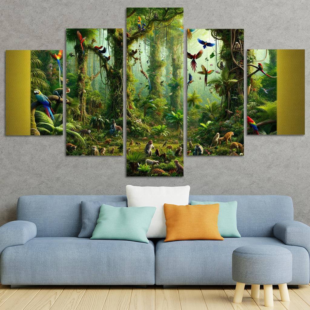Nature's Voices Advocating For Biodiversity Custom Paintings Frame